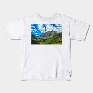 San Joaquin Ridge San Juan Mountains Ophir Colorado Kids T-Shirt